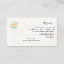 Autumn Marigold Flores Tarjeta de Gabinete