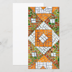 AUTUMN MOSAIC 8x4 Tarjeta plana / Vertical