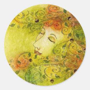 Autumn Nymph Pegatina