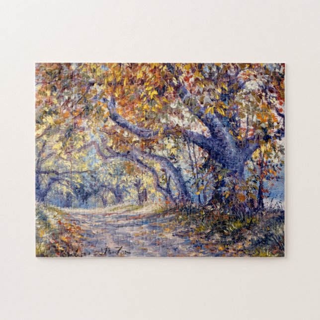 "Autumn Road" Puzzle (Horizontal)
