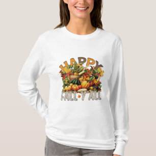 Autumn Shirt   Camisa de parche de calabaza   Cala