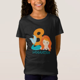 Ava - Diosa Sirena del Río Camiseta cumpleaños 8