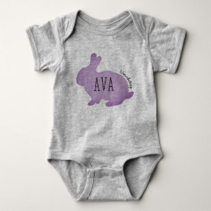Ava Easter Bunny Babies Top Chica Spring Pastel