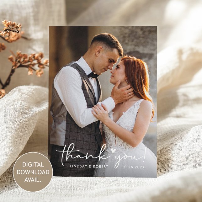 [Avail Digital] Tarjeta de agradecimiento de Boda  (Subido por el creador)