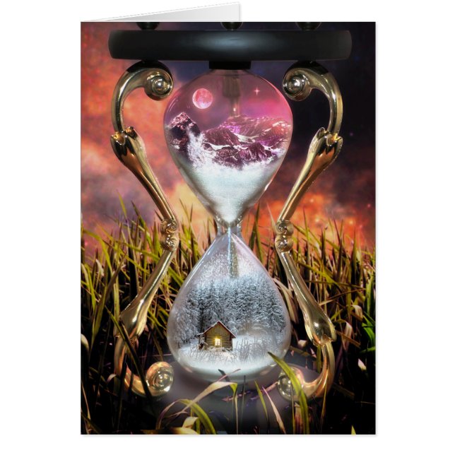 Avalance - (tarjeta de felicitación del arte) (Frente)