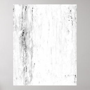 'Avalanche' Arte abstracto negro y blanco