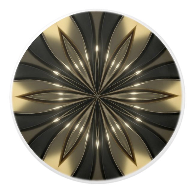 Avant-Garde ~ Pomo de flor metálica 02 ~ (Anverso)