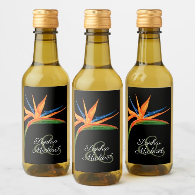 Ave acuarela del paraíso Mini (Botellas)