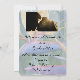 AVE DE INVITACIÓN DE BODA DE PERSONALIZABLE PARADI