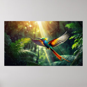 Ave De Volar Paraíso - Impresión De Arte
