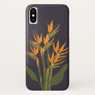 Ave del paraíso Apple iPhone x Funda