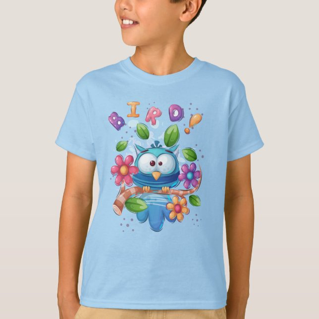 Ave Dulce Adorables Para Niños Camiseta (Anverso)