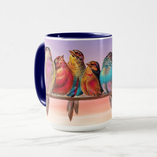 Ave dulce en la Copa Mug (Anverso izquierdo)