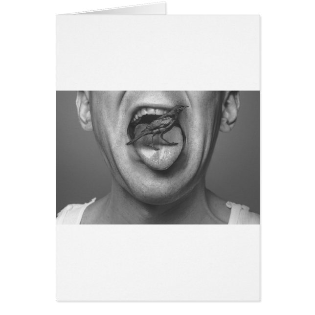 Ave en la boca (Frente)