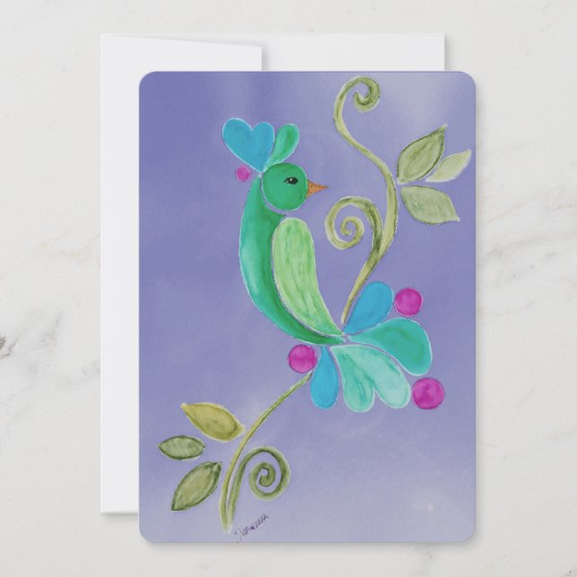 Ave En Un Árbol (Anverso)