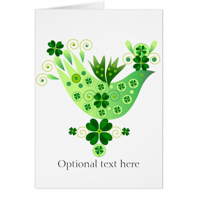 Ave Luck de Irlanda (Frente)