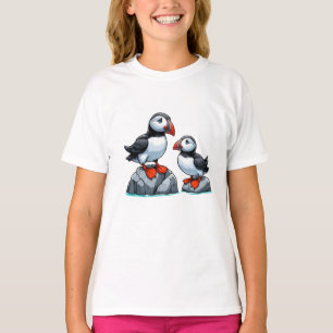 Ave Puffin niños camiseta básica