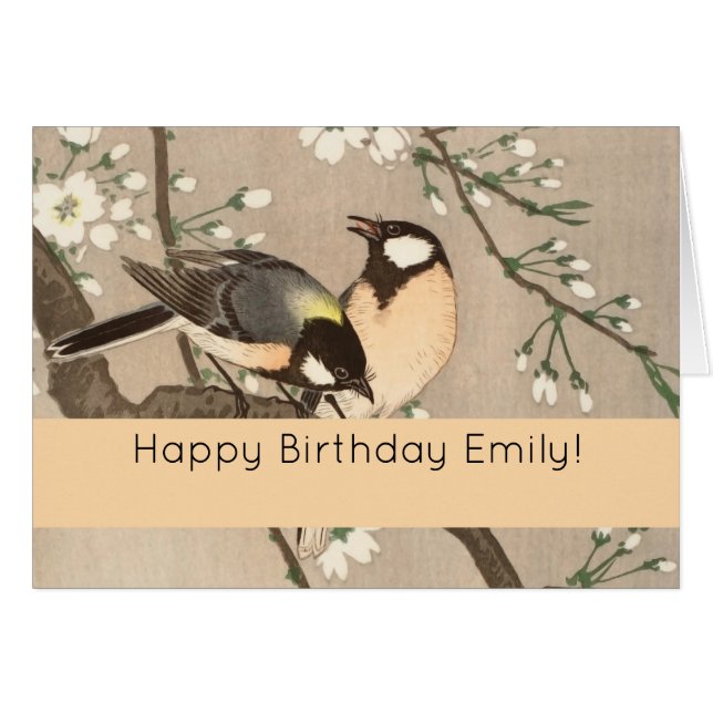 Ave silvestre asiática japonesa (Anverso (Horizontal))