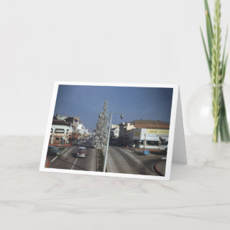 Ave Universidad. en la tarjeta de felicitación de