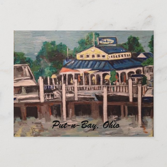 Avenida Bayview, Put-n-Bay, postal Ohio (Anverso)
