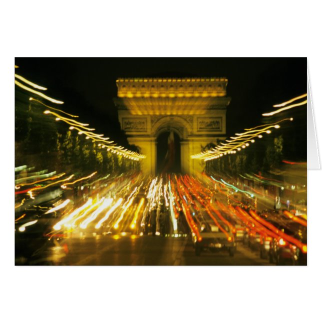 Avenida de los Campos Elíseos, Arco de Triunfo, (Anverso (Horizontal))