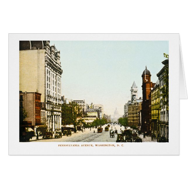 Avenida de Pennsylvania, C.C. de Washington (Anverso (Horizontal))