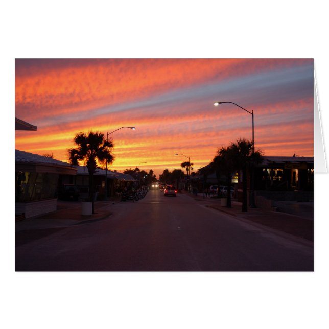 Avenida Flagler - Nueva playa de Smyrna, FL (Anverso (Horizontal))