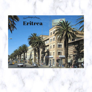 Avenida Harnet Asmara Eritrea Postal