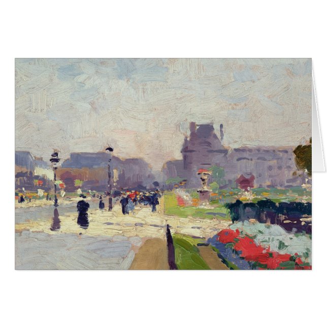 Avenida Paul Deroulede, Tuileries, París (Anverso (Horizontal))