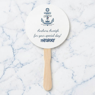 Aventar Anclas Abanico de Fiesta Personalizado