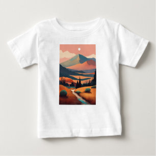 Aventura a la espera: camiseta de niños con tierra