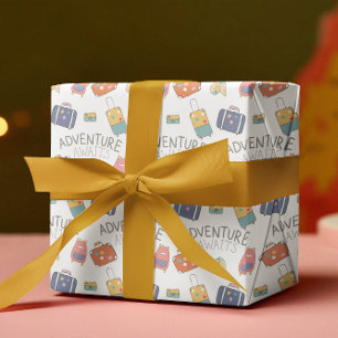 Aventura a la espera de hojas de papel de ajuste d