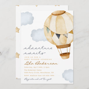 Aventura a la espera de la invitación a los globos