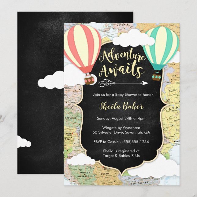 Aventura a la espera de la invitación de Baby Show (Anverso / Reverso)