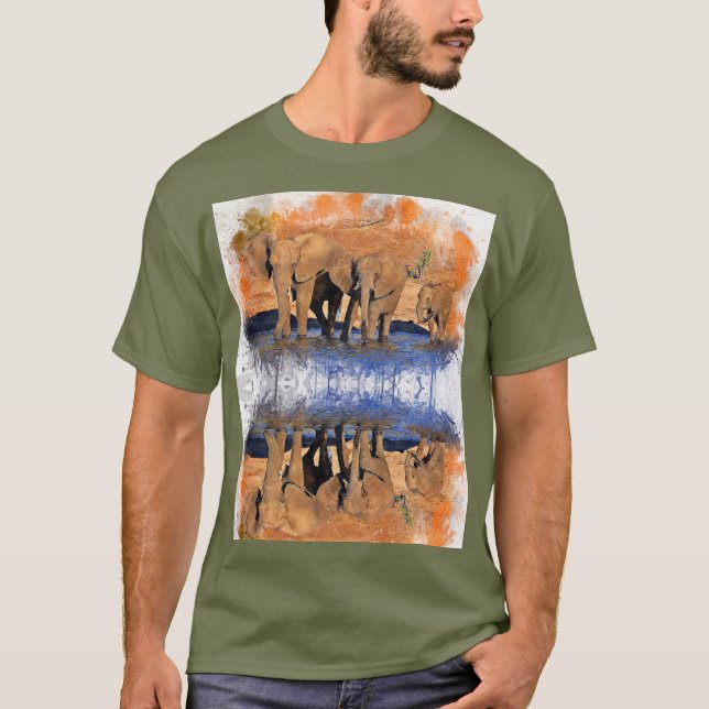 Aventura de aventura: camiseta de hombres de Safar (Anverso)
