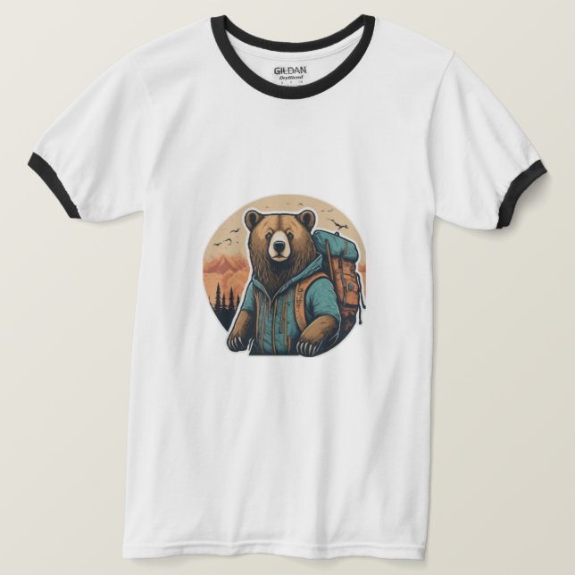 Aventura de aventura: Diseño de camiseta de la moc (Anverso del diseño)