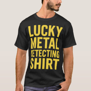 Aventura de camisa de detección de metal afortunad