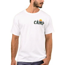 Aventura de camuflaje salvaje CAMP - Camiseta
