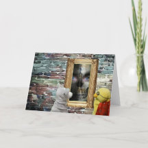 Aventura de Halloween. Tarjeta de felicitación