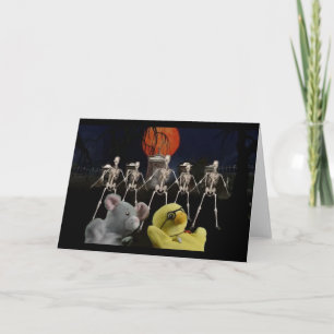Aventura de Halloween. Tarjeta de Felicitación