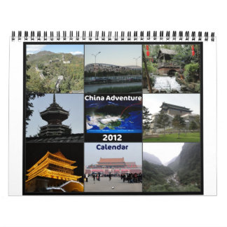 Aventura de la panda de China - calendario 2012