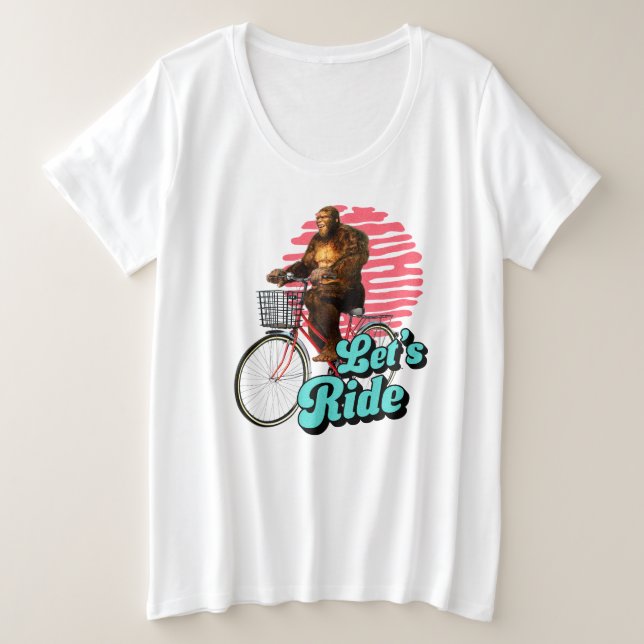 Aventura en bicicleta en el bosque Sasquatch (Anverso del diseño)
