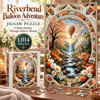 Aventura en Globo de Riverbend Rompecabezas de 1.0