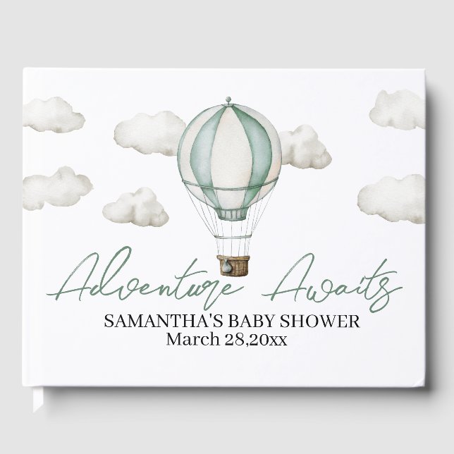 Aventura espera el libro de invitados de Baby Show (Anverso)