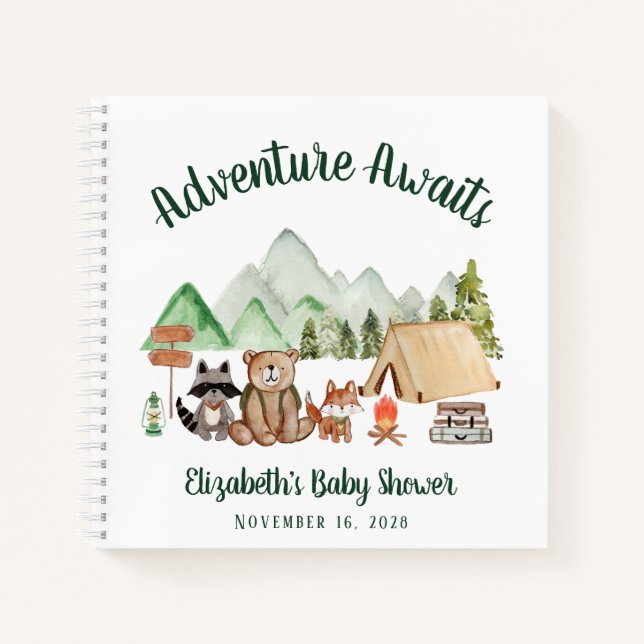 Aventura espera el libro de invitados de Baby Show (Anverso)