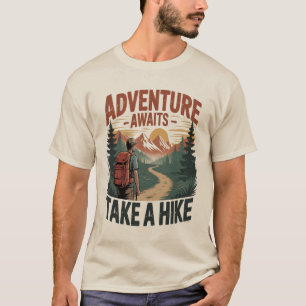Aventura espera una camiseta de caminata