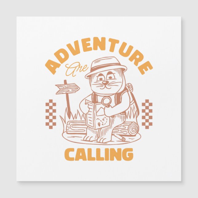 Aventura Llama - Gato Vintage (Anverso)