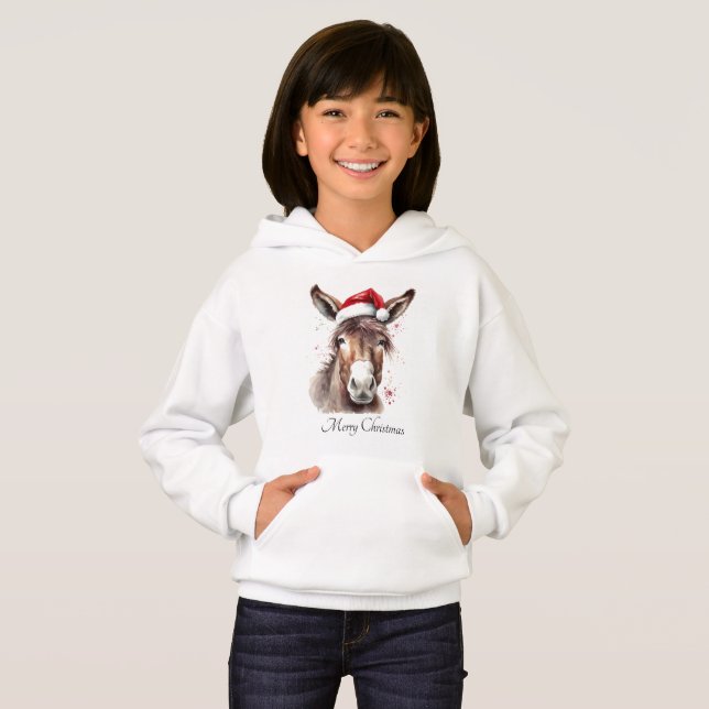 Aventura Navideña de Burro Alegre Ropa (Anverso completo)
