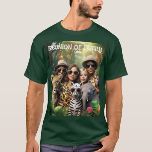 Aventura salvaje de la camiseta de los hombres de 