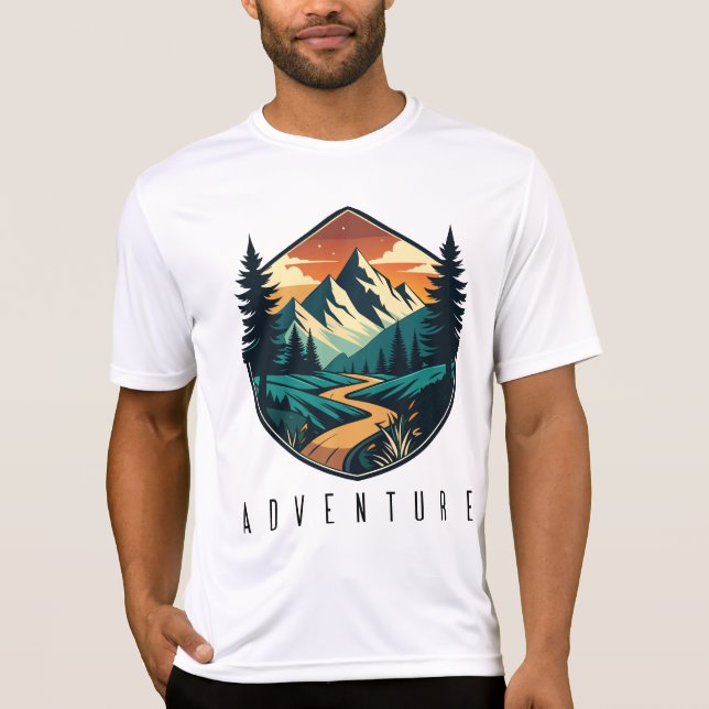 Aventura - Vieja camiseta al aire libre (Anverso)